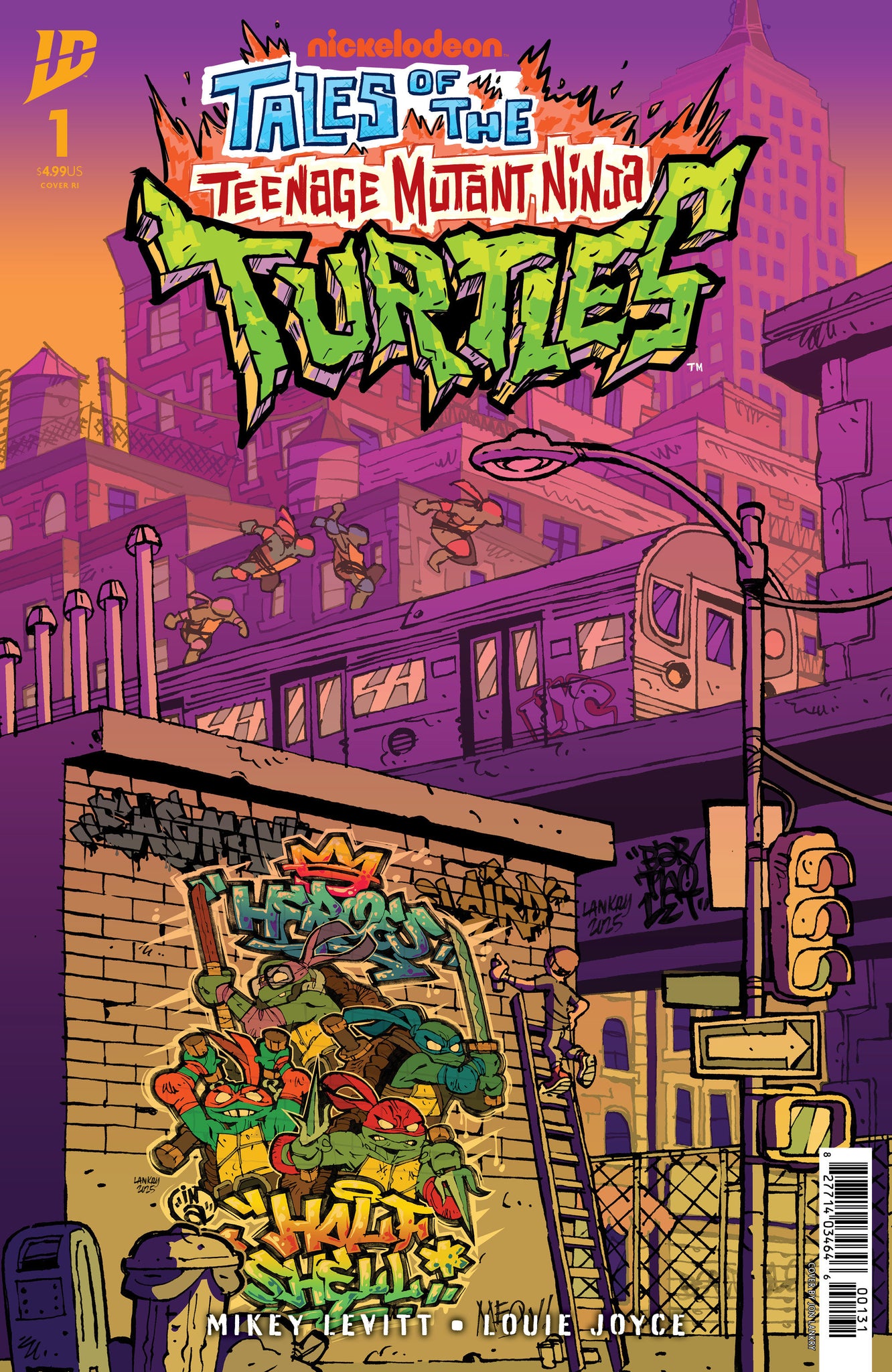 Tales of the Teenage Mutant Ninja Turtles #1 1:25 Lankry Variant