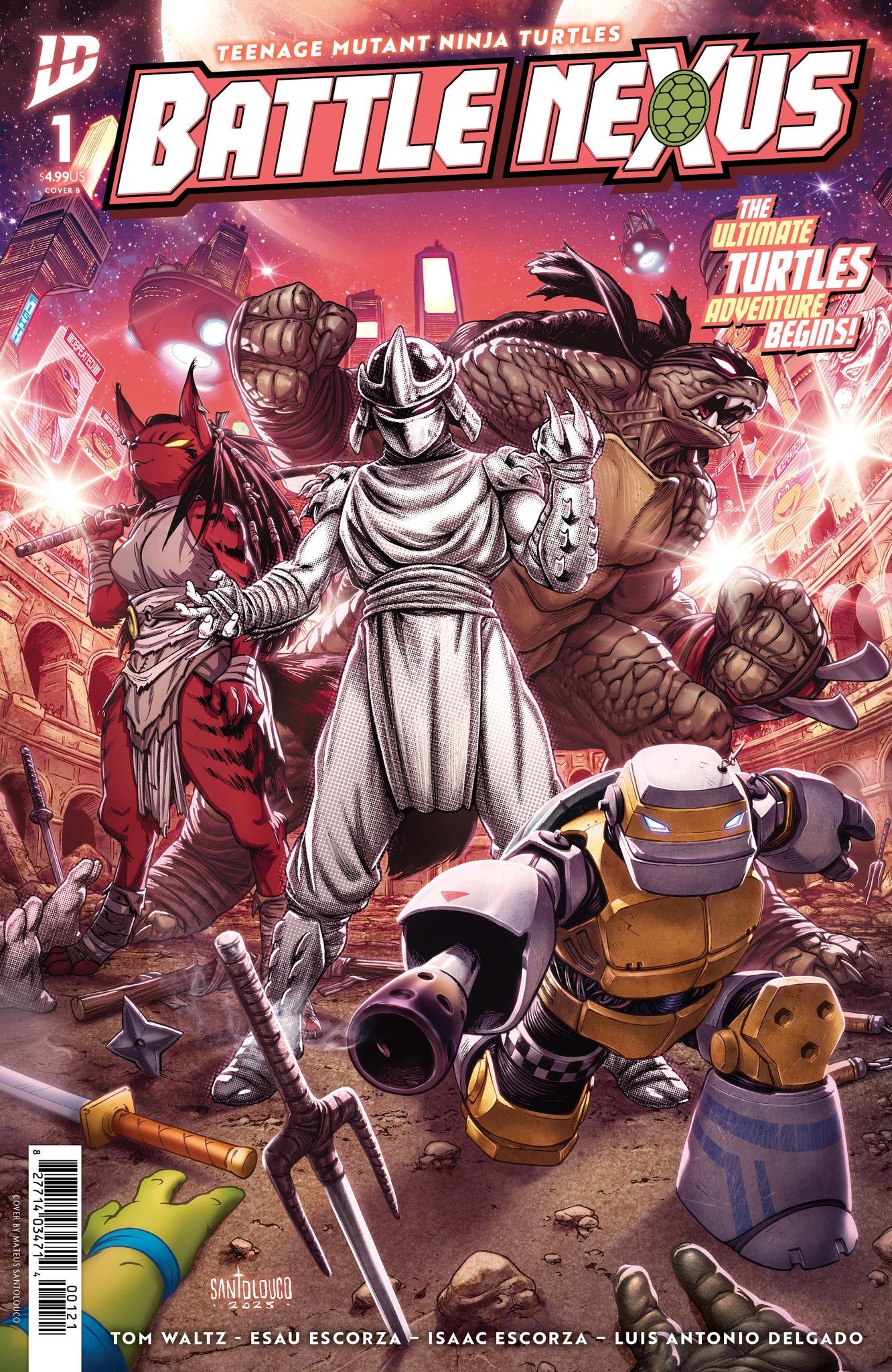 Teenage Mutant Ninja Turtles: Battle Nexus #1  Santolouco Cover