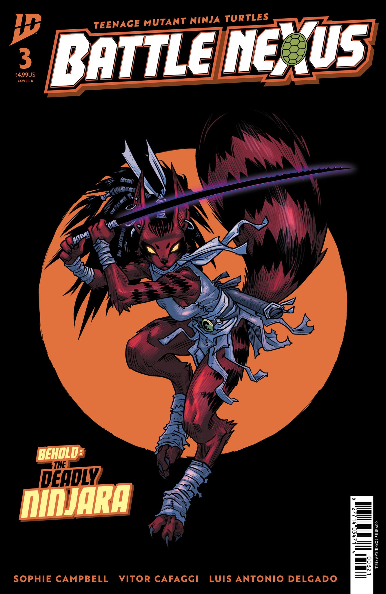 Teenage Mutant Ninja Turtles: Battle Nexus #3  Campbell Cover