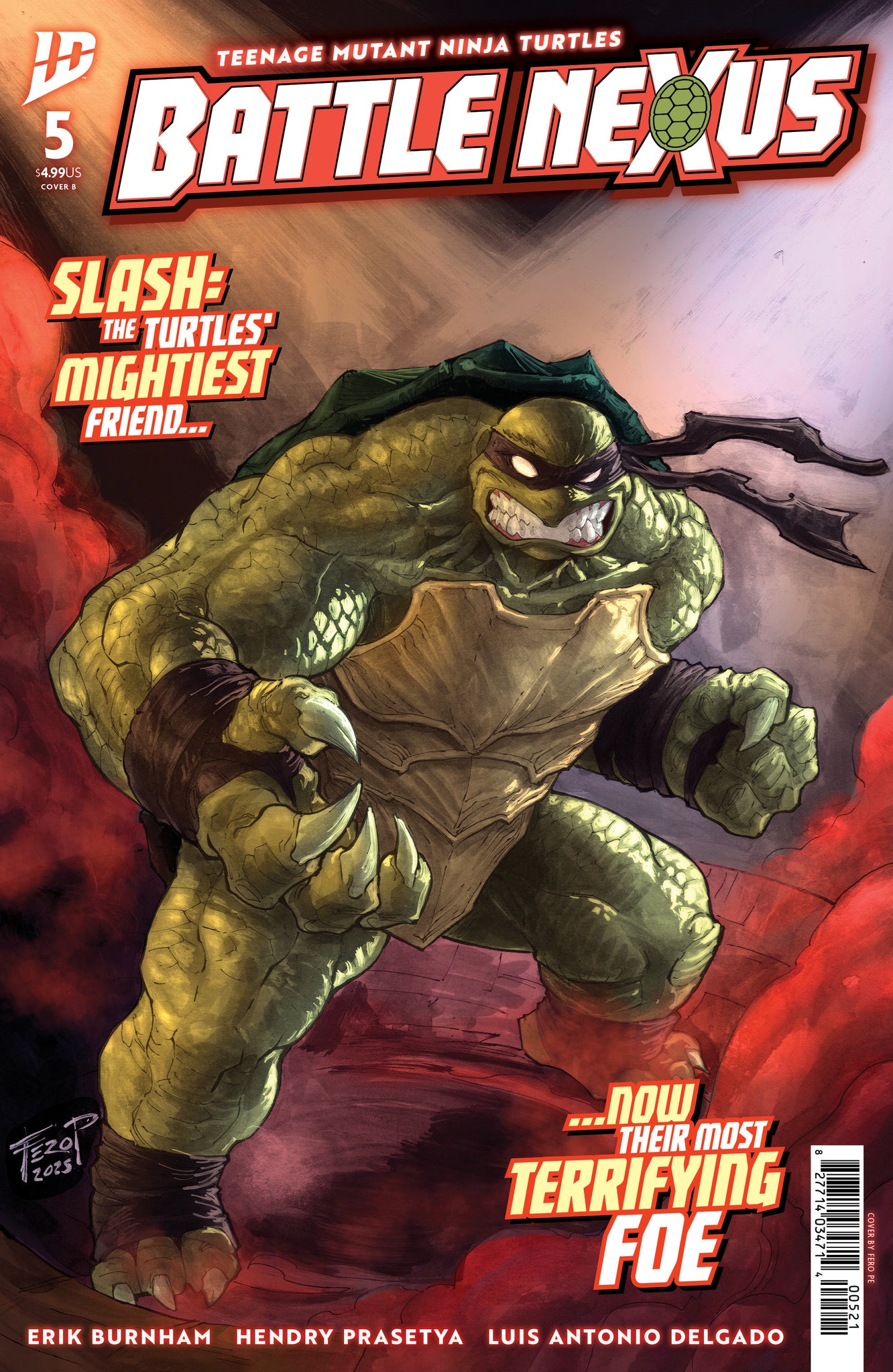 Teenage Mutant Ninja Turtles: Battle Nexus #5  Pe Cover
