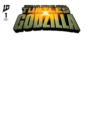 Teenage Mutant Ninja Turtles X Godzilla #1  Sketch Cover
