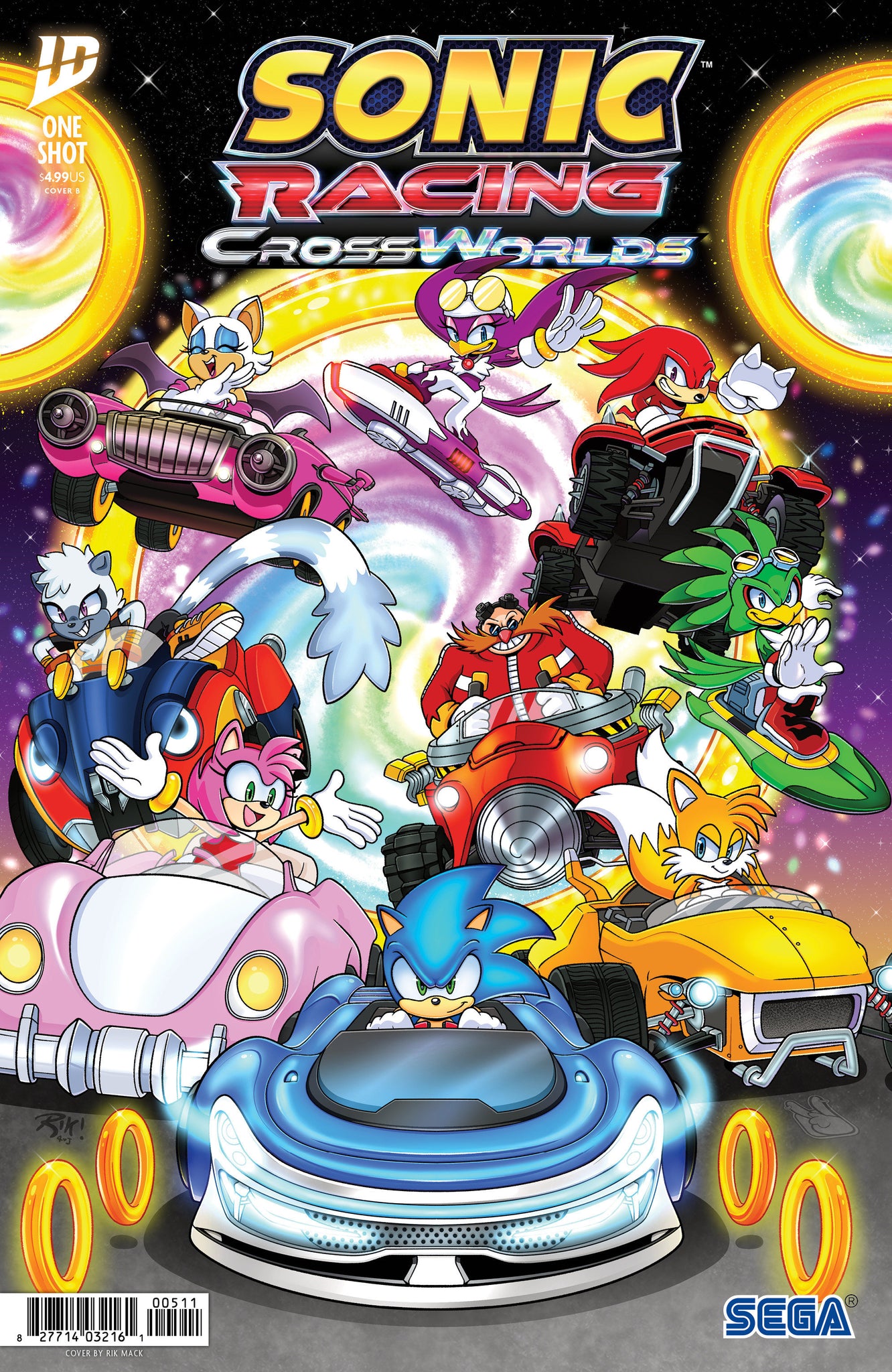 Sonic The Hedgehog: Sonic Racing Crossworlds  Mack Cover