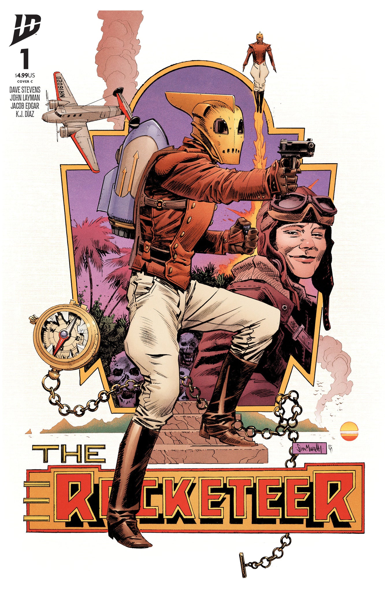 The Rocketeer: The Island #1 Murphy Cover