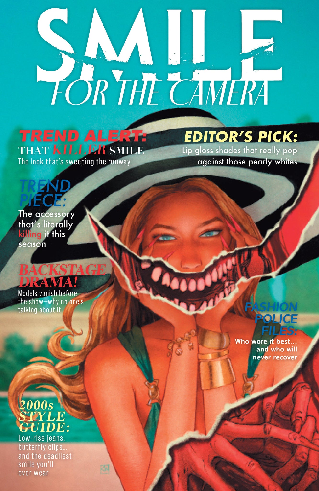 Smile: For The Camera #1 Wada Fashion Magazine Cover
