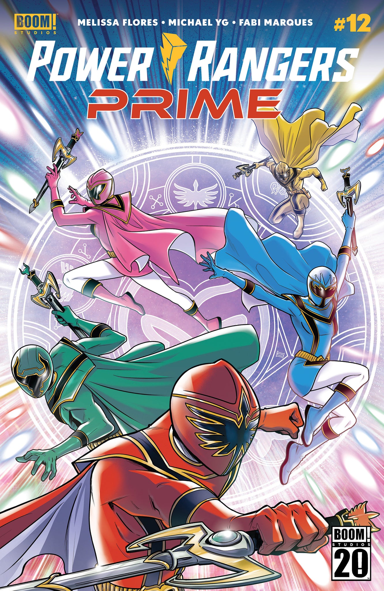 Power Rangers Prime #12  Di Gianfelice Cover