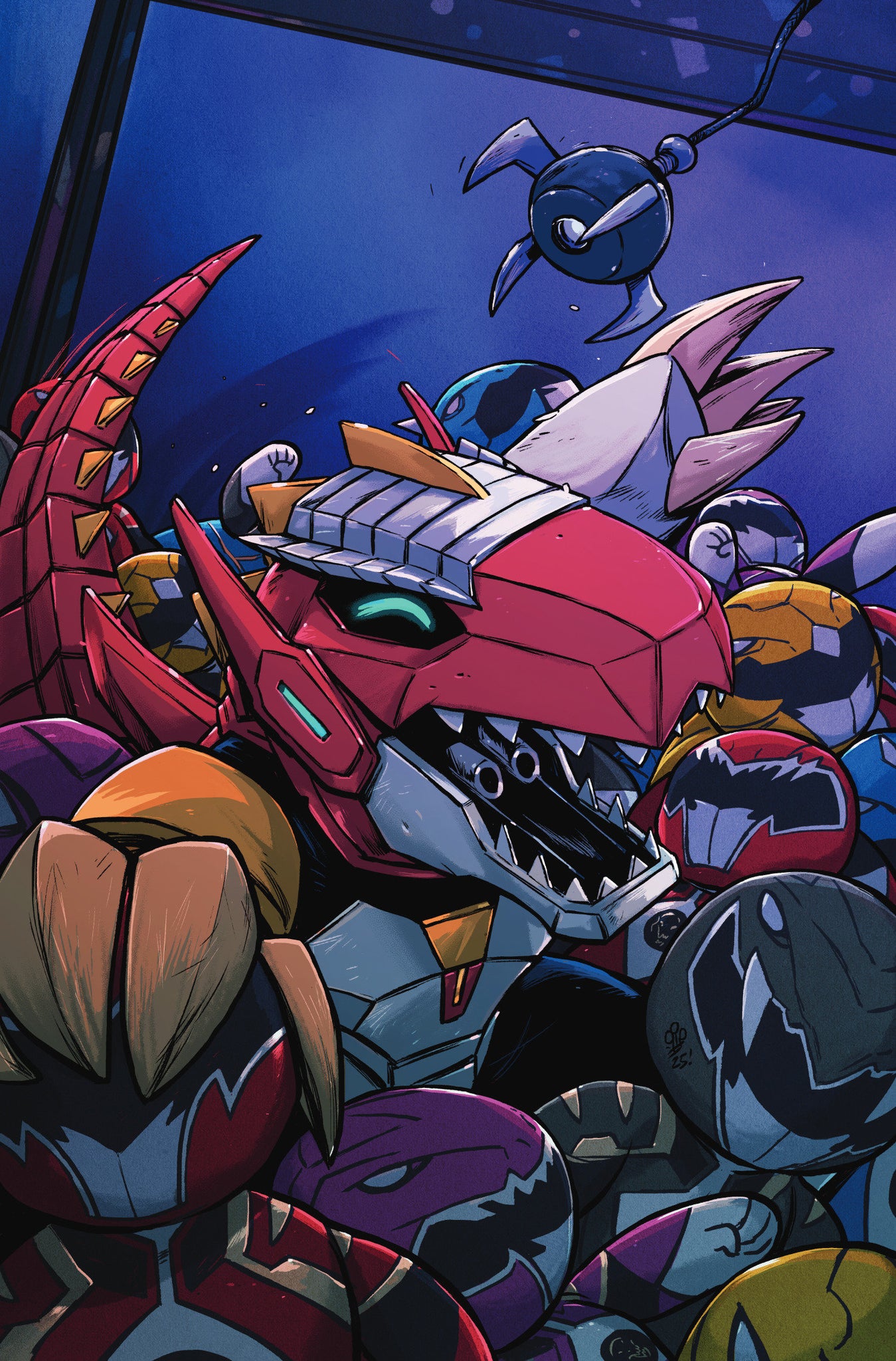 Power Rangers Prime #13 Boom 20th Anniversary Cover