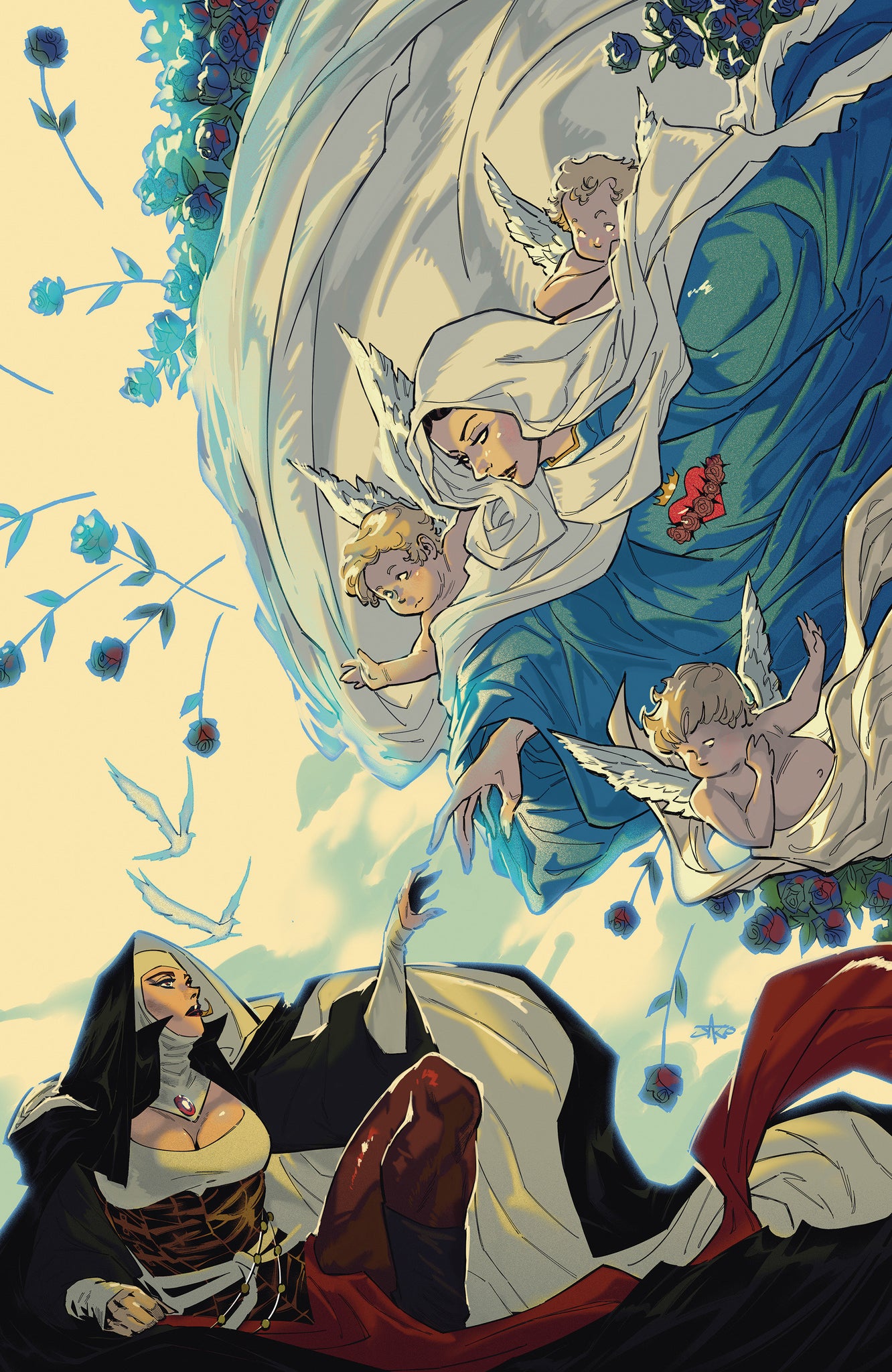 Marian Heretic #4 Unlimited Cover