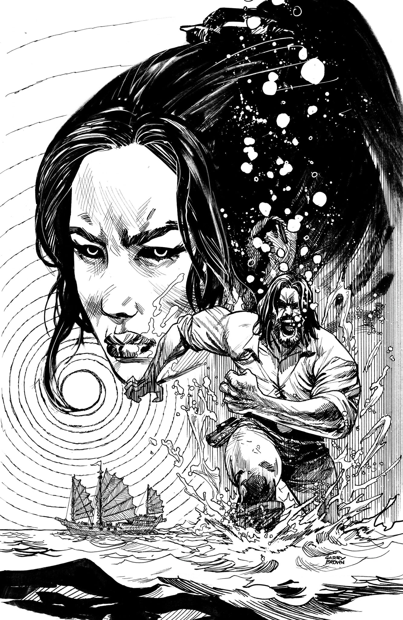 BRZRKR: The Bleeding Tide #1 Unlimited Cover