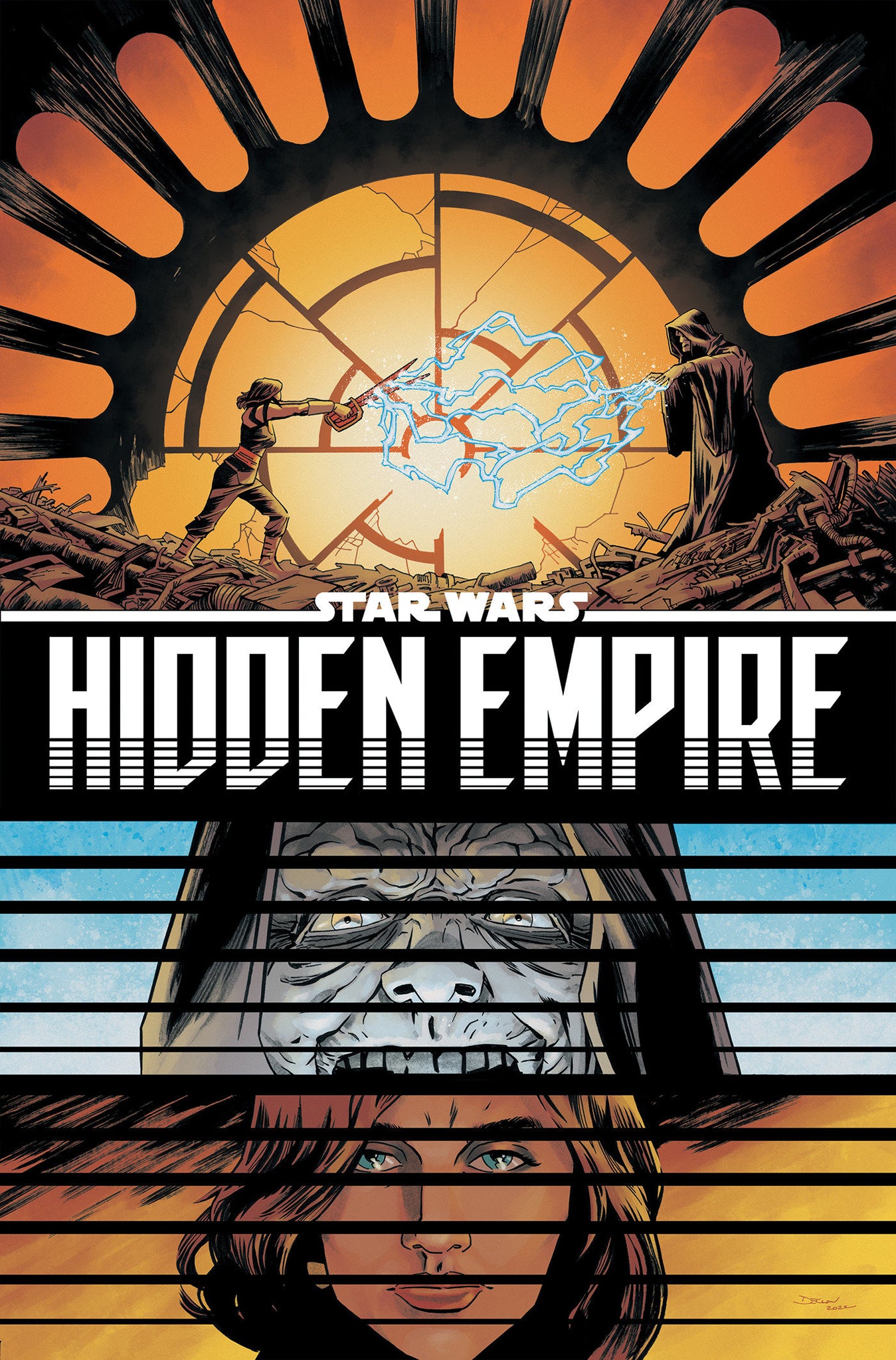 Star Wars: Hidden Empire Omnibus Declan Shalvey   Direct Market Cover