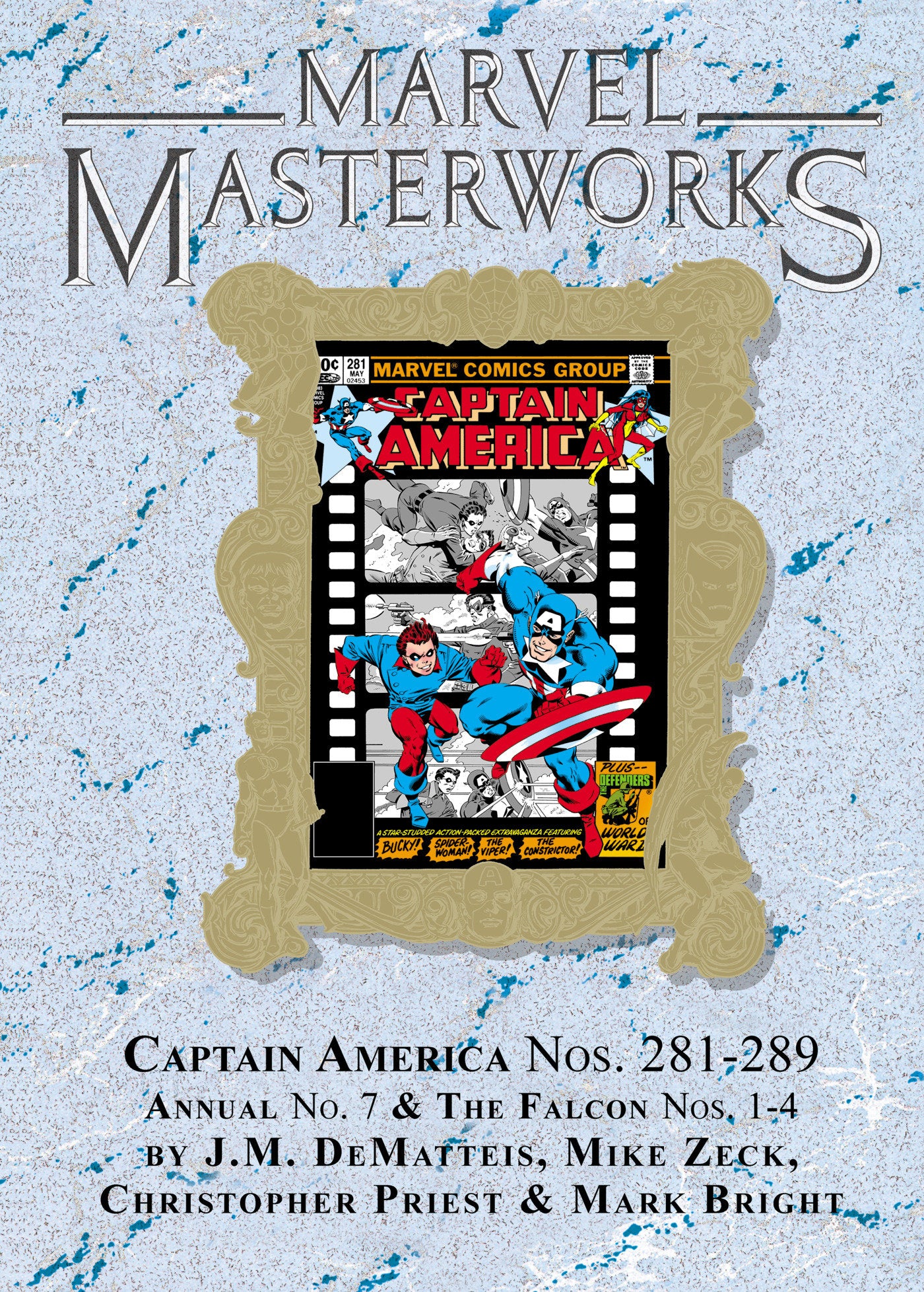 Marvel Masterworks: Captain America Volume 17 Direct Market Cover