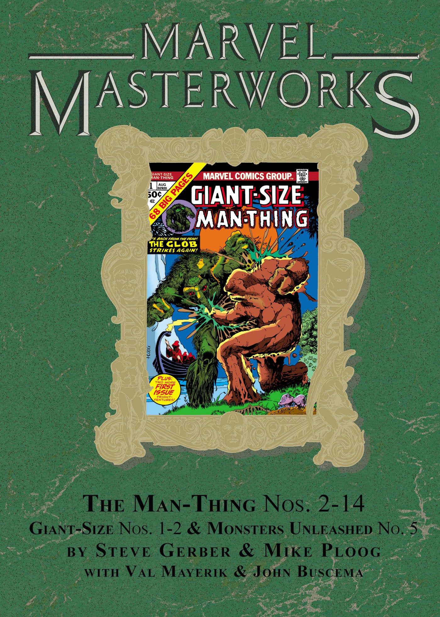 Marvel Masterworks: The Man-Thing Volume 2 Direct Market Cover