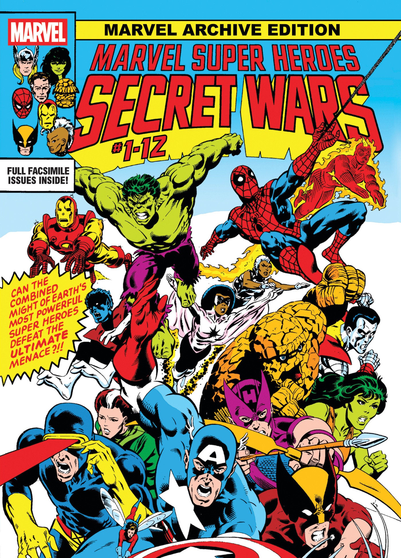 Marvel Archive Edition: Marvel Super Heroes Secret Wars Gallery Edition