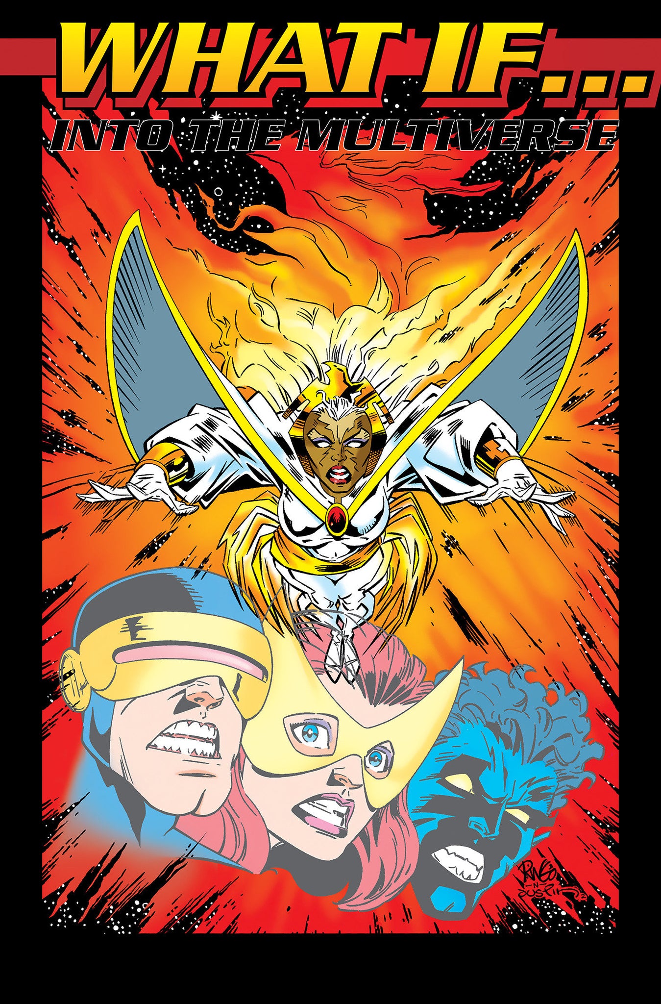 What If?: Into The Multiverse Omnibus Volume  3 Mike Wieringo Direct Market Cover