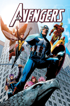 Avengers By Johns & Coipel Omnibus Jim Cheung Direct Market Cover