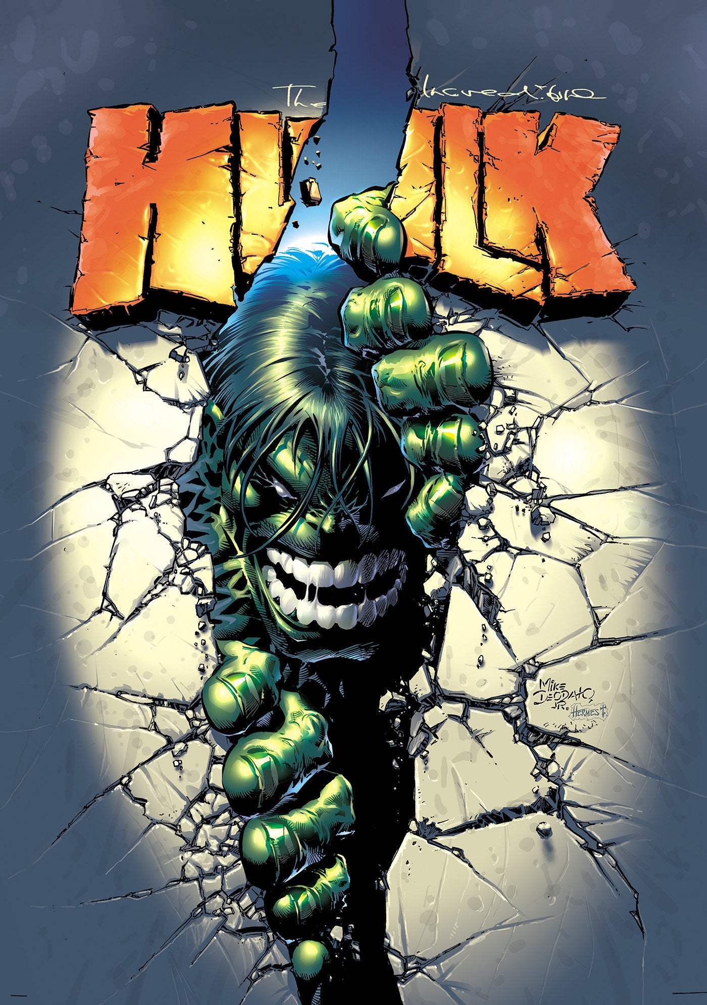 Incredible Hulk: Return Of The Monster Omnibus Mike Deodato Jr. Direct Market Cover