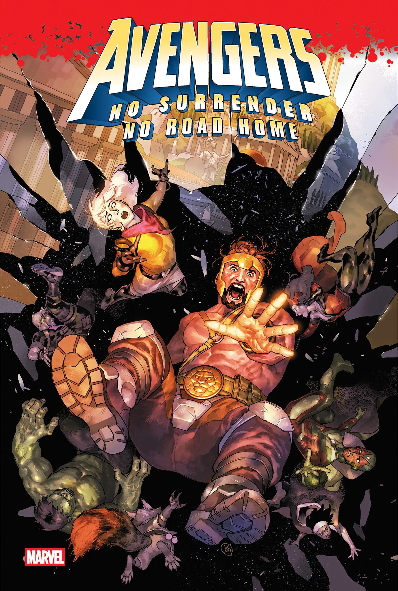Avengers: No Surrender/No Road Home Omnibus Yasmine Putri Direct Market Cover