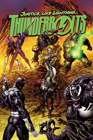 Thunderbolts: Dark Reign Omnibus Mike Deodato Jr. Direct Market Cover