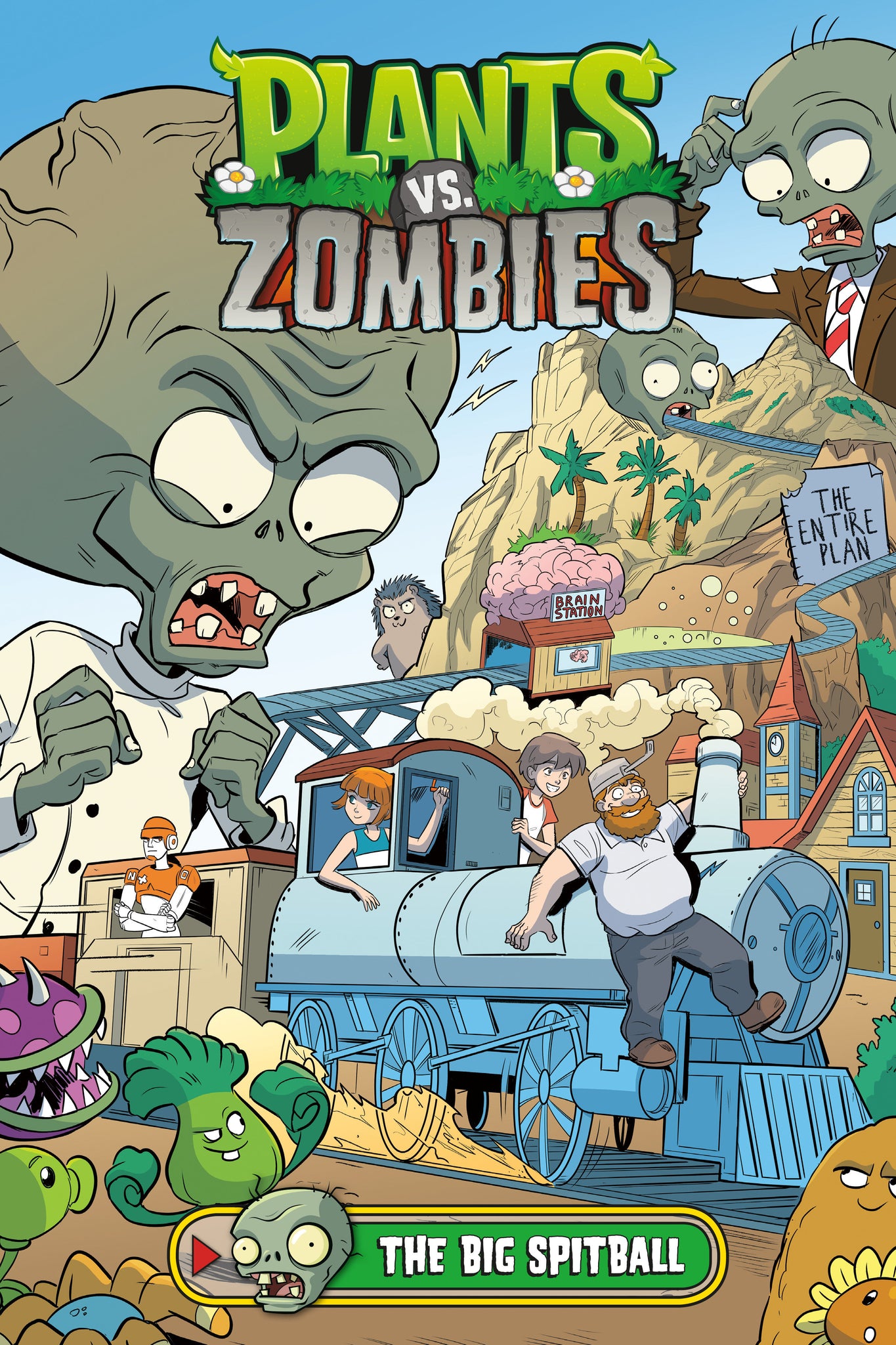 Plants Vs. Zombies Volume 24: The Big Spitball