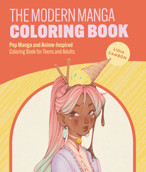 The Modern Manga Coloring Book