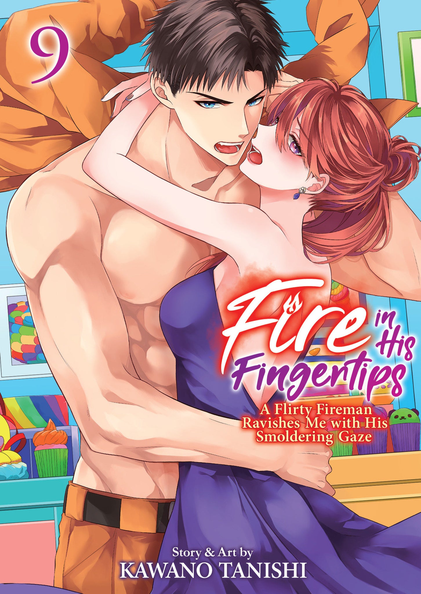 Fire In His Fingertips: A Flirty Fireman Ravishes Me With His Smoldering Gaze Volume 9