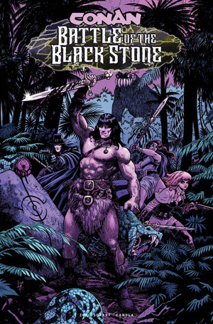 Conan Barbarian Battle Blackstone #4 (OF 4)  Belanger Cover