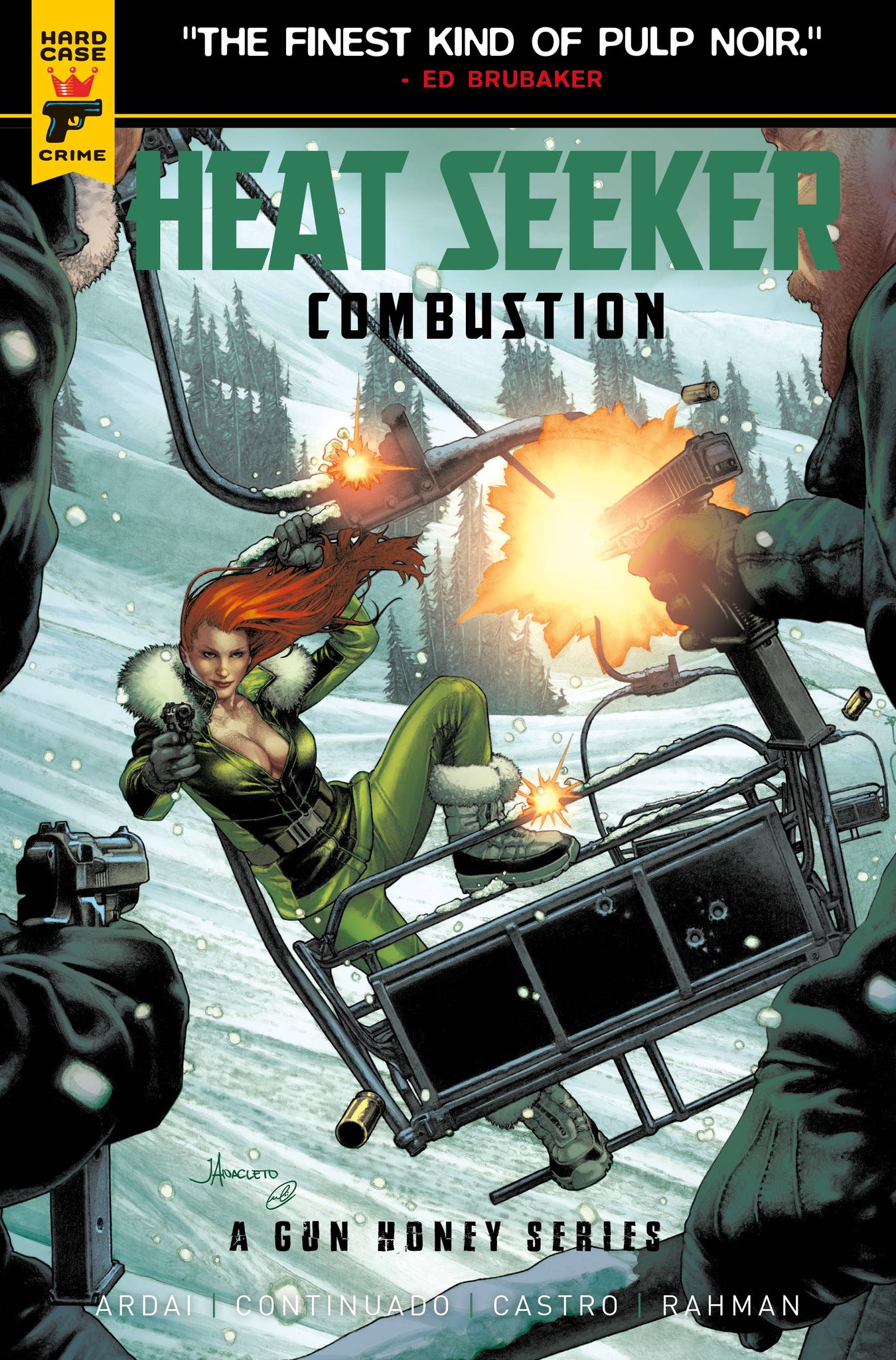 Heat Seeker Combustion Gun Honey Series #2  Anacleto Cover