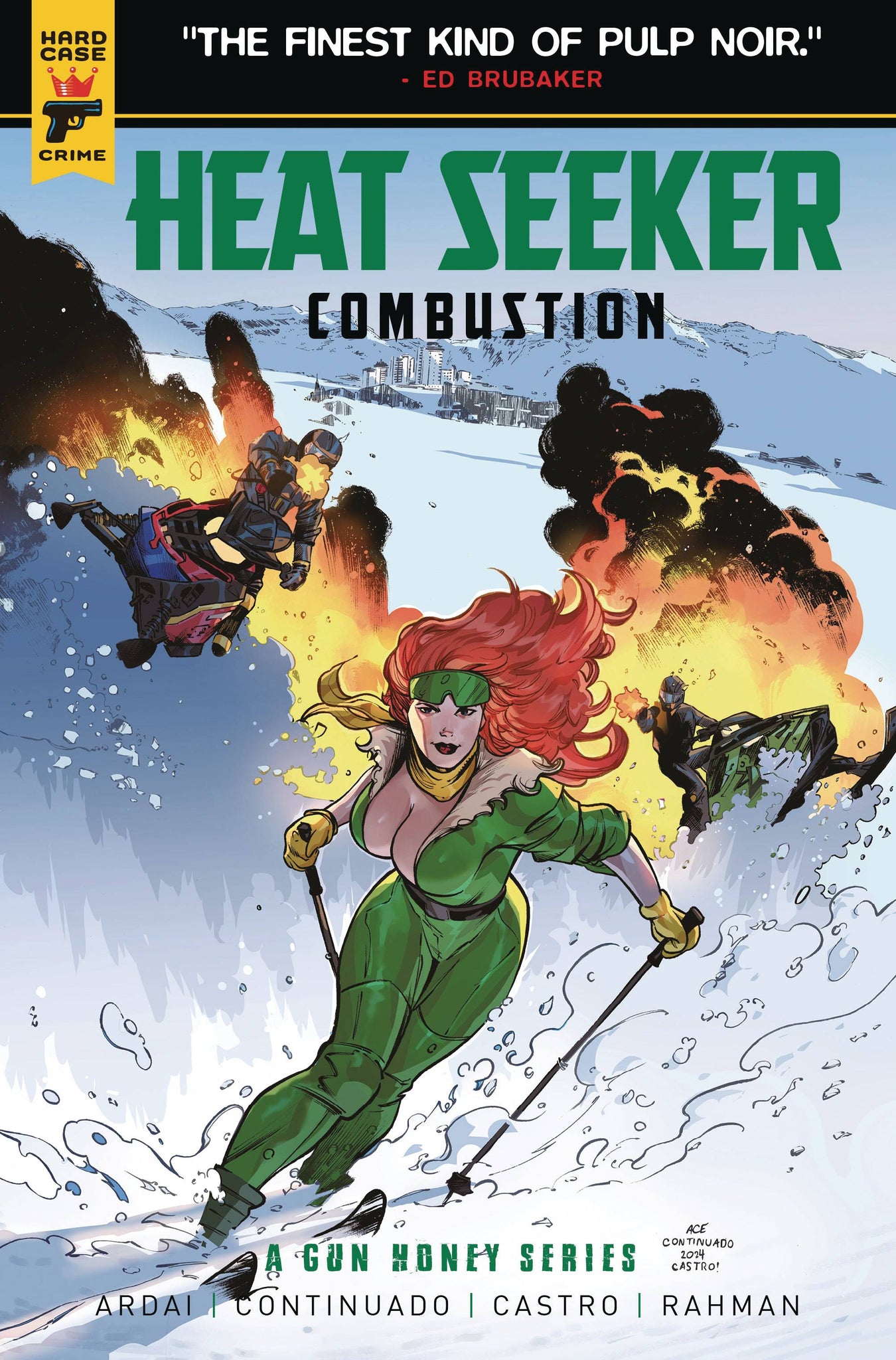 Heat Seeker Combustion Gun Honey Series #2  Continuado Cover