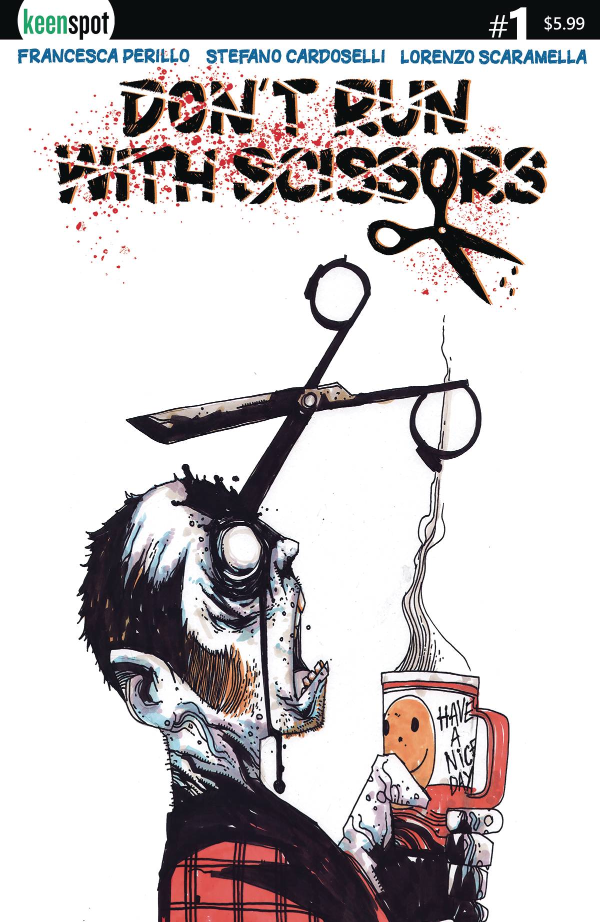 Dont Run With Scissors #1  Stefano Cardoselli Cover