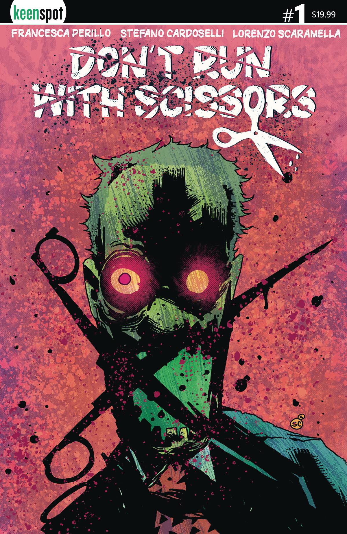 Dont Run With Scissors #1 Cardoselli Holofoil Cover