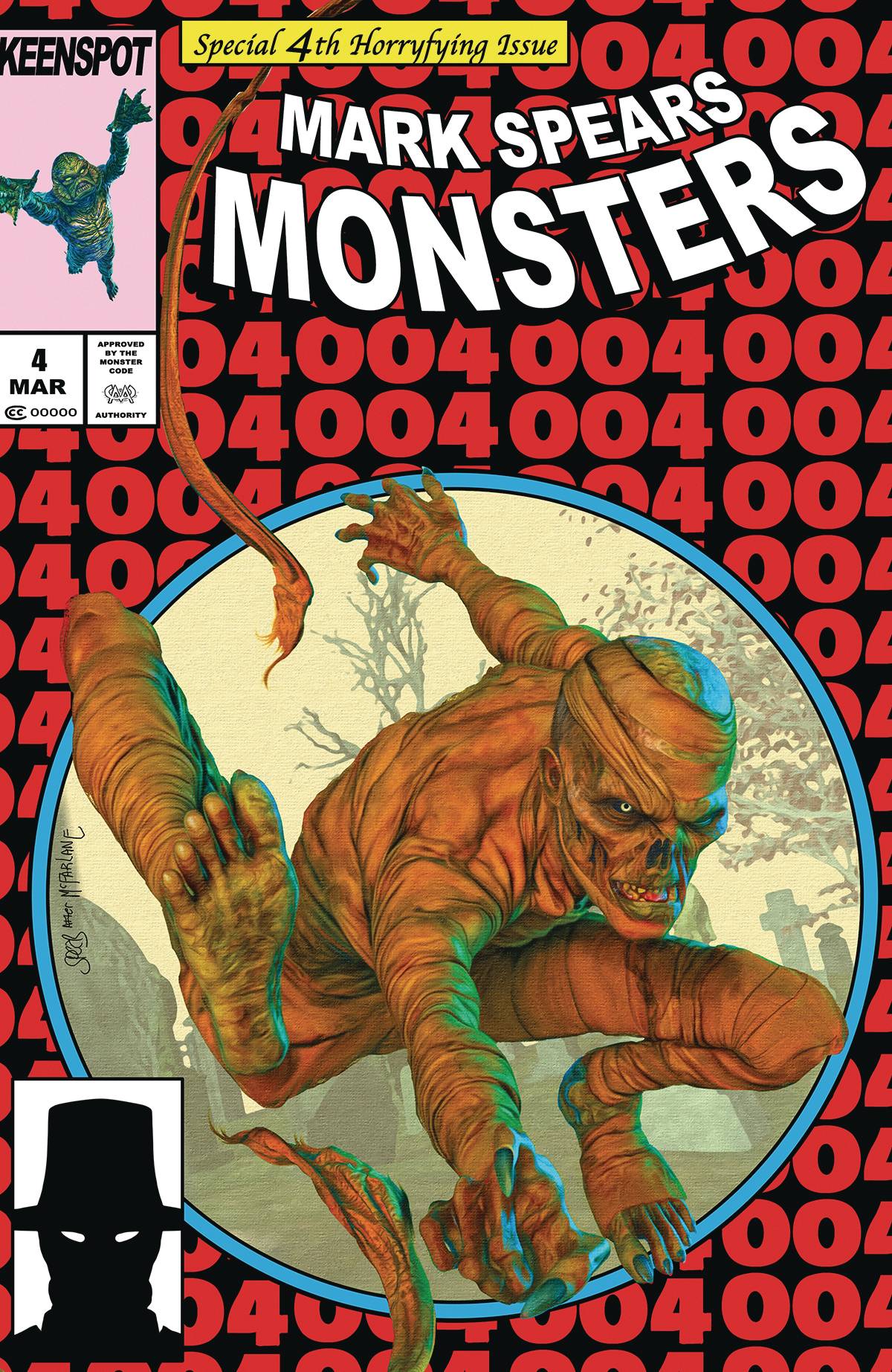 Mark Spears Monsters #4  Asm #300 Homage Cover