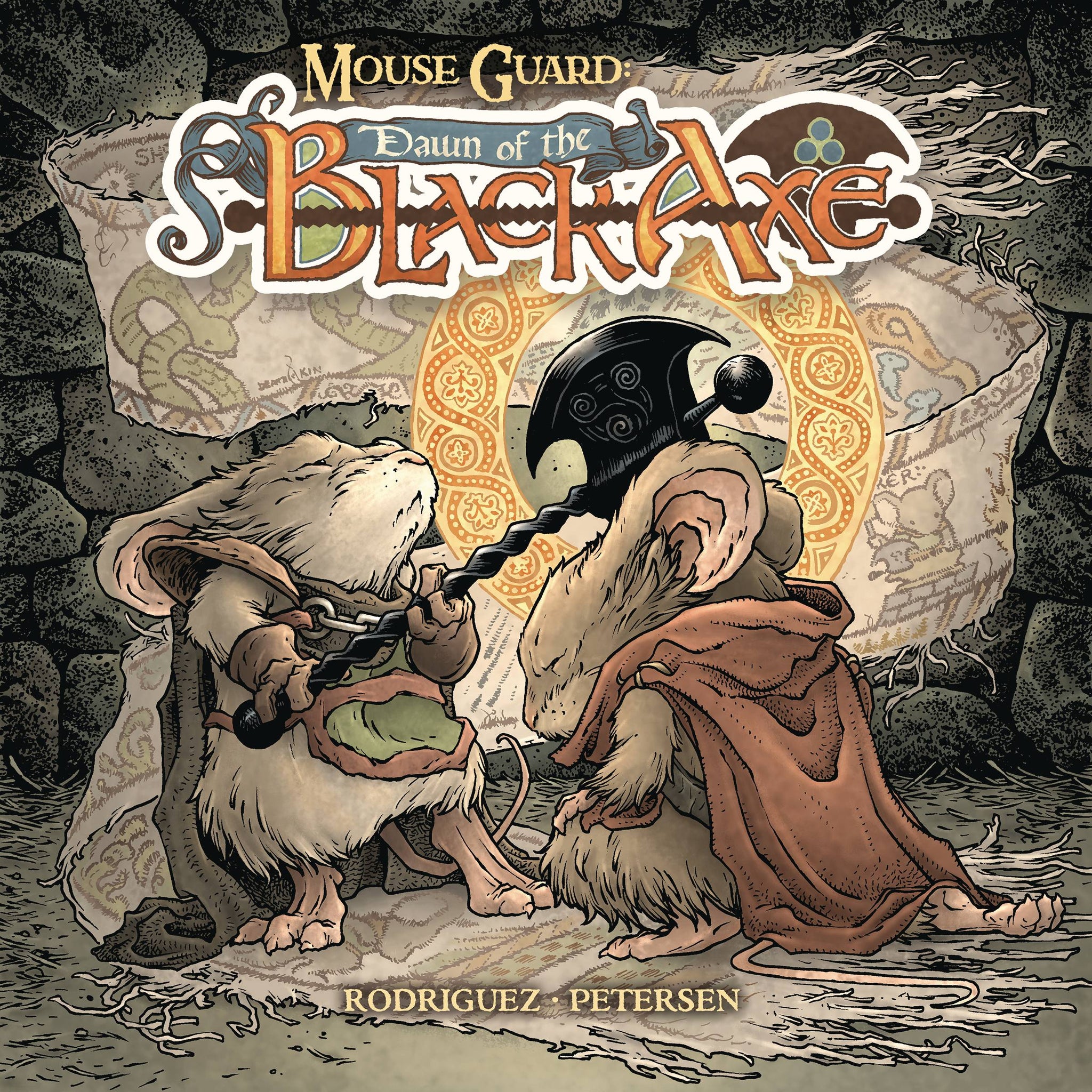 Mouse Guard Dawn Of The Black Axe #1 (OF 3)  Petersen Cover