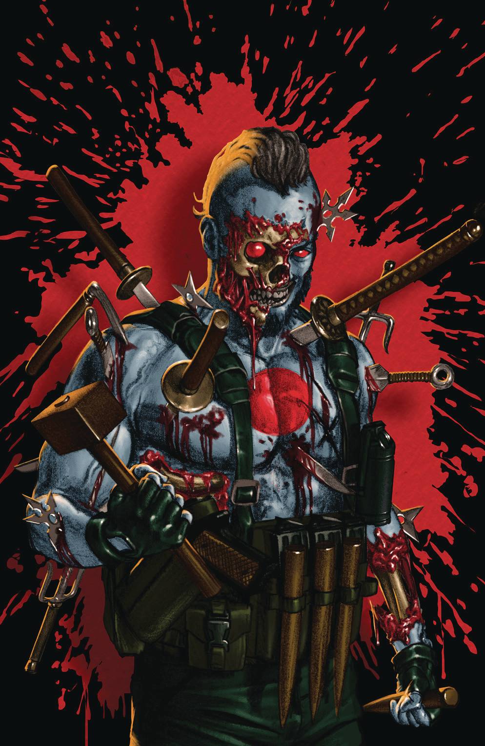 Valiant Beyond Bloodshot #1 Migliari Virgin Cover