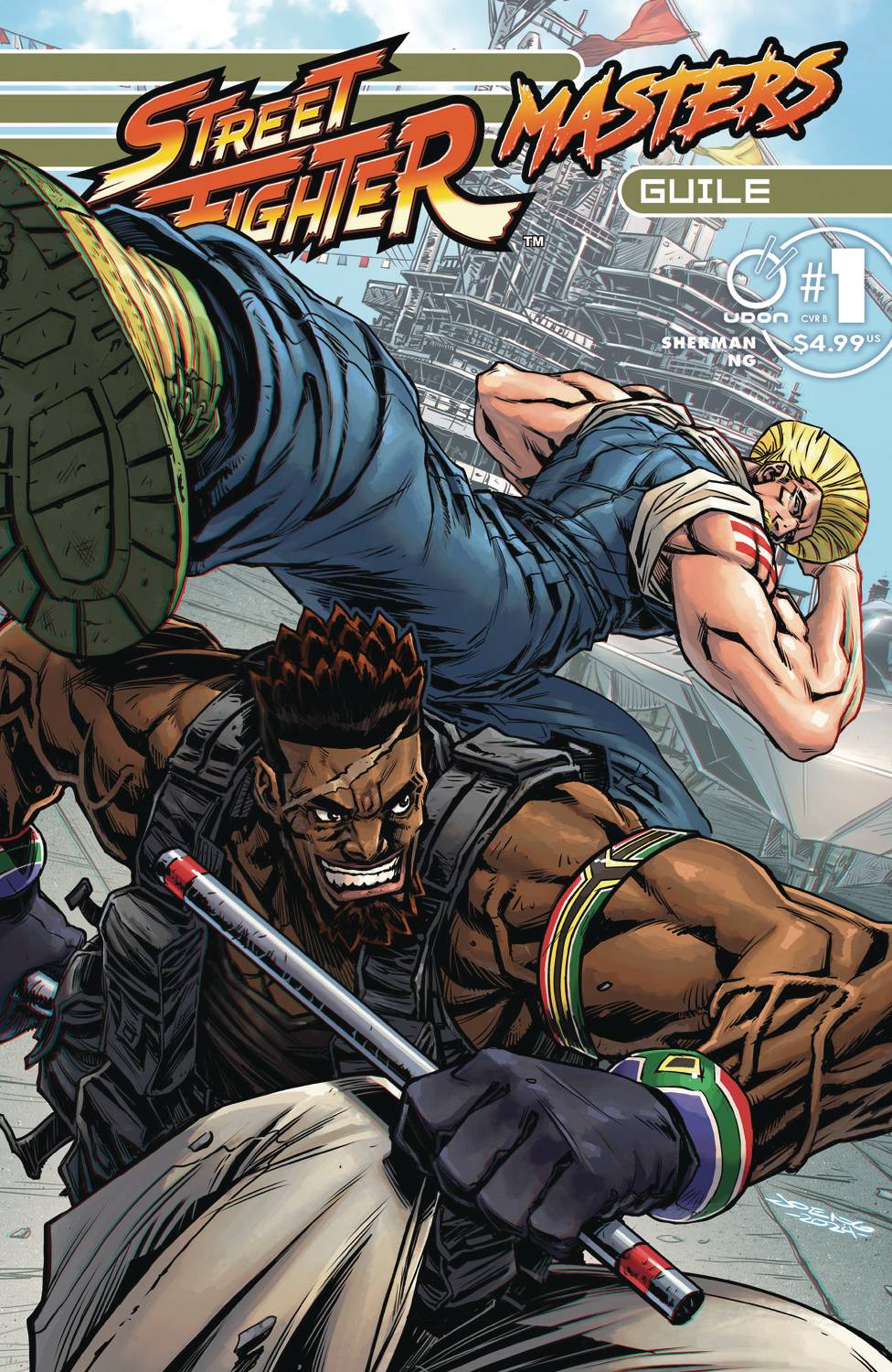 Street Fighter Masters Guile #1  Ng Cover