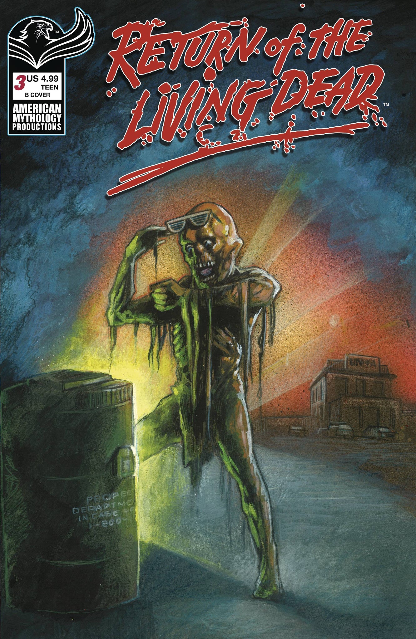 Return Of The Living Dead #3  Maitland Painted Cover