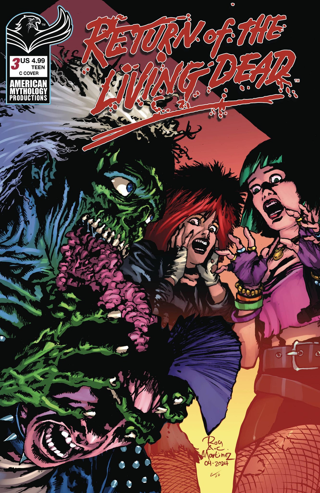 Return Of The Living Dead #3  Martinez Cover