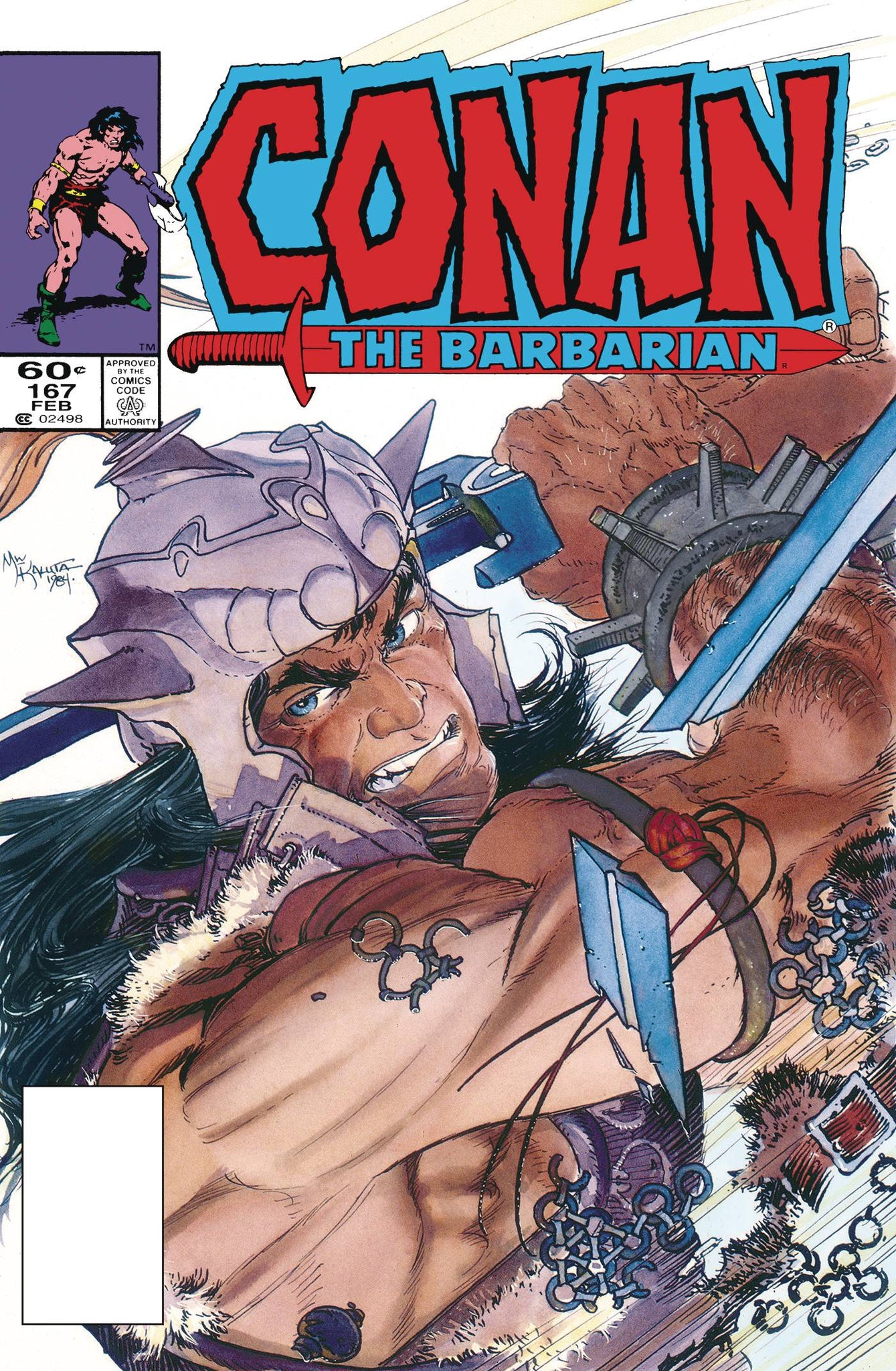 Conan Barbarian Orig Omnibus Volume 6 Direct Market Cover