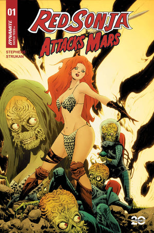 Red Sonja Attacks Mars #1  Lee & Chung Cover