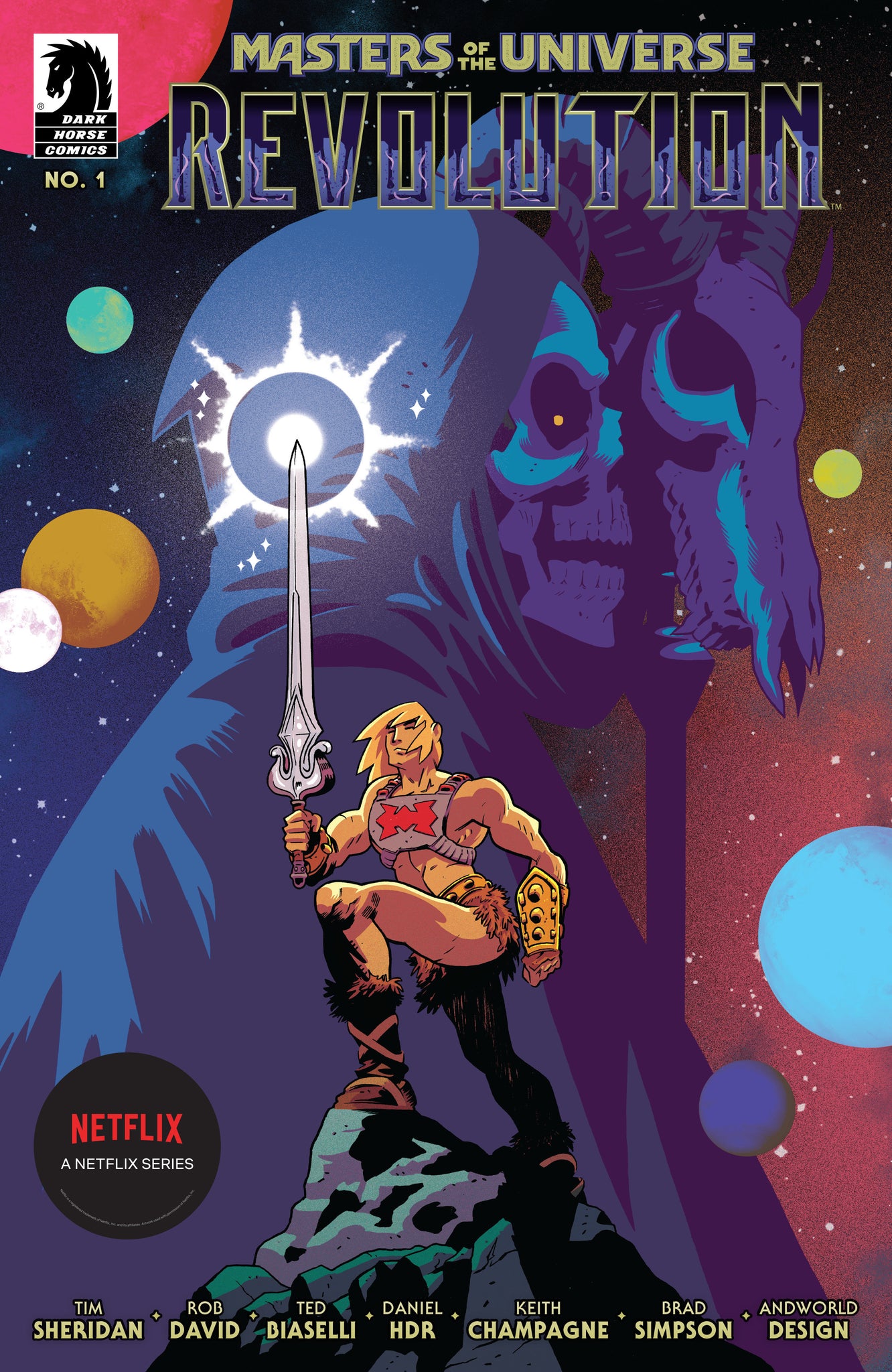 Masters of the Universe: Revolution #1 Tyler Boss Cover