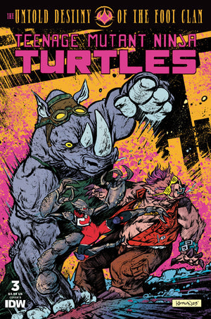 Teenage Mutant Ninja Turtles: The Untold Destiny of the Foot Clan #3 Catalan Cover