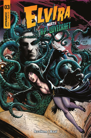Elvira Meets Hp Lovecraft #3 Baal Cover
